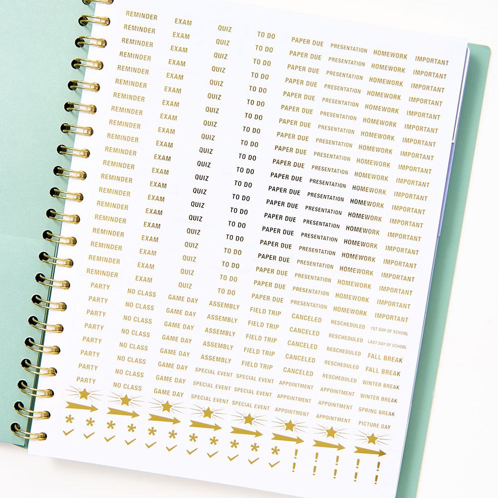 2025-2026 Paper Source Student/Teacher Weekly Planner - Image 5