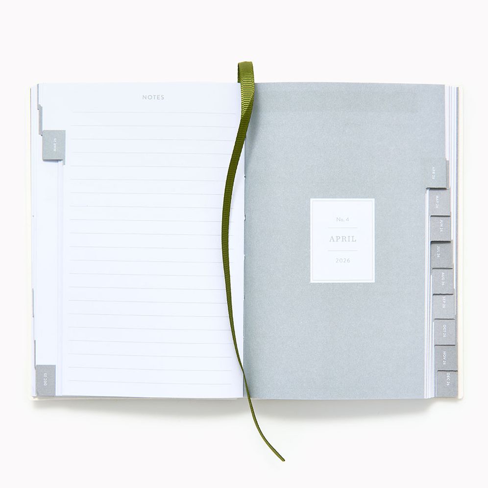 Alternative view of 2025-2026 Paper Source Romantic Greenery Weekly Pocket Planner