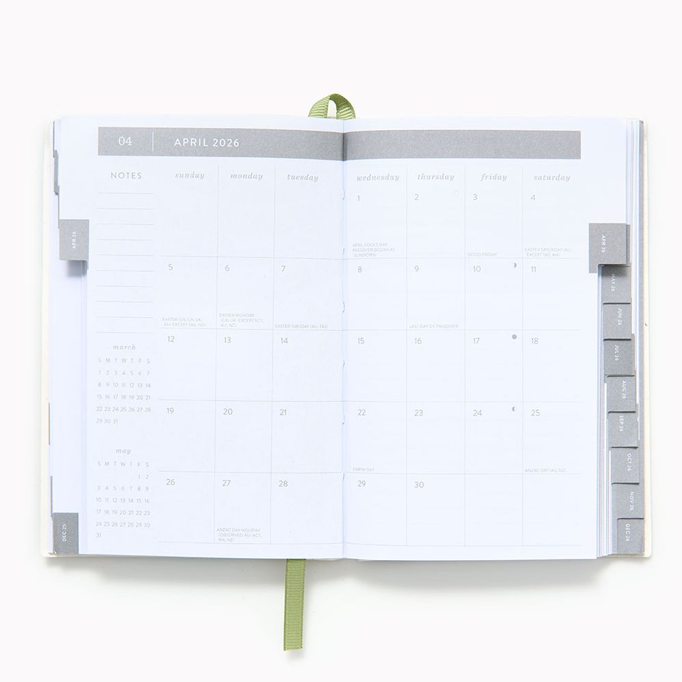 2025-2026 Paper Source Landscapes Weekly Pocket Planner - Image 3