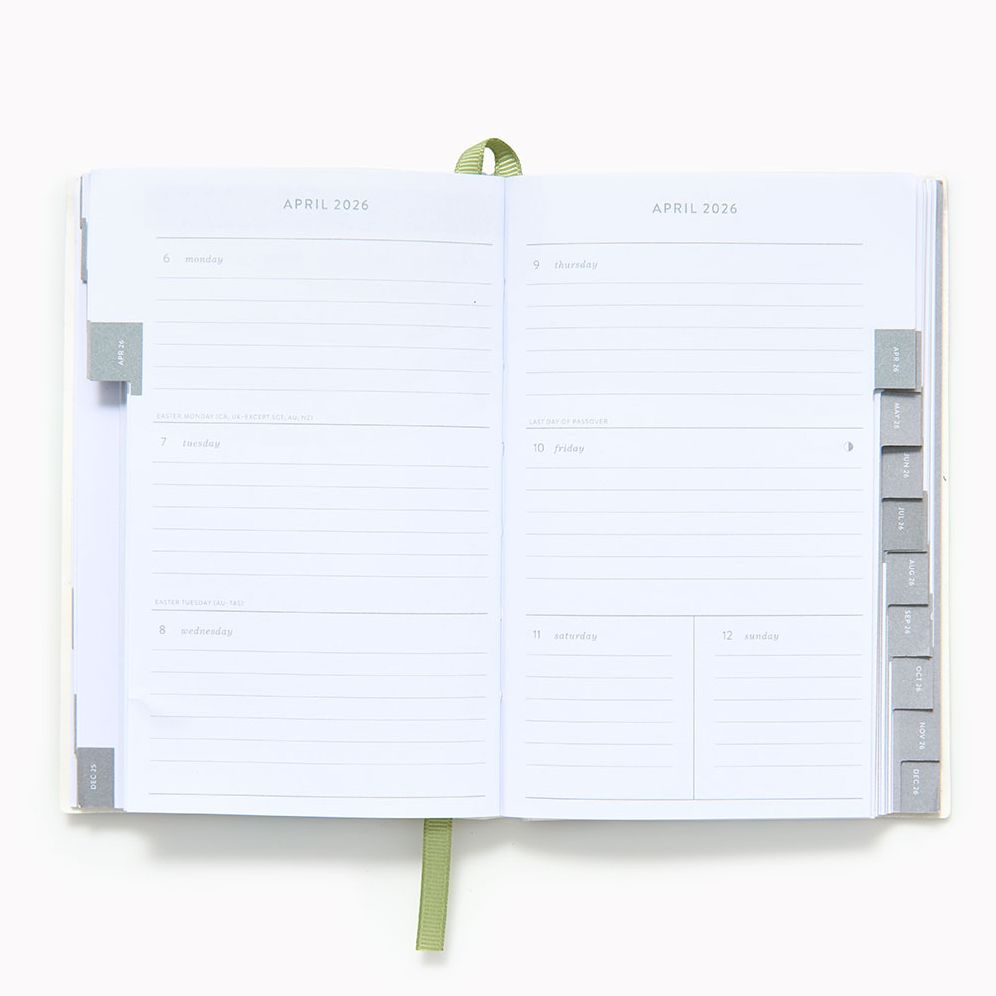 2025-2026 Paper Source Landscapes Weekly Pocket Planner - Image 4