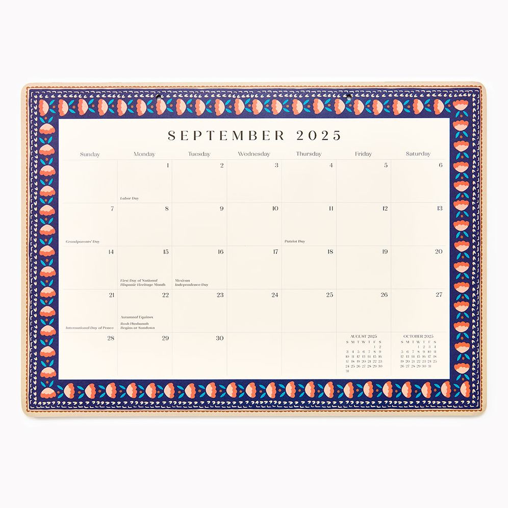 2025-2026 Paper Source Creative Borders Desk Blotter - Image 2