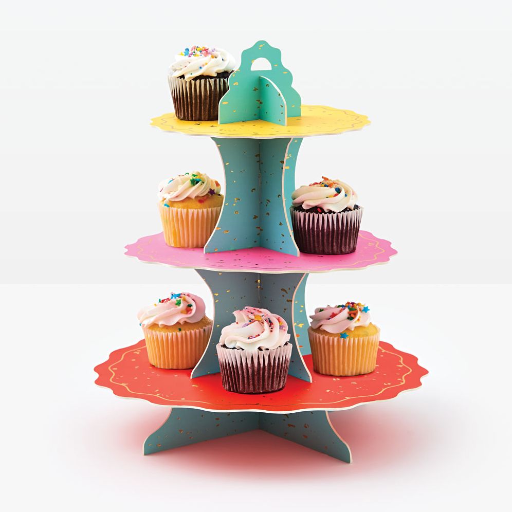 Alternative view of Colorful Fleck Cupcake Stand