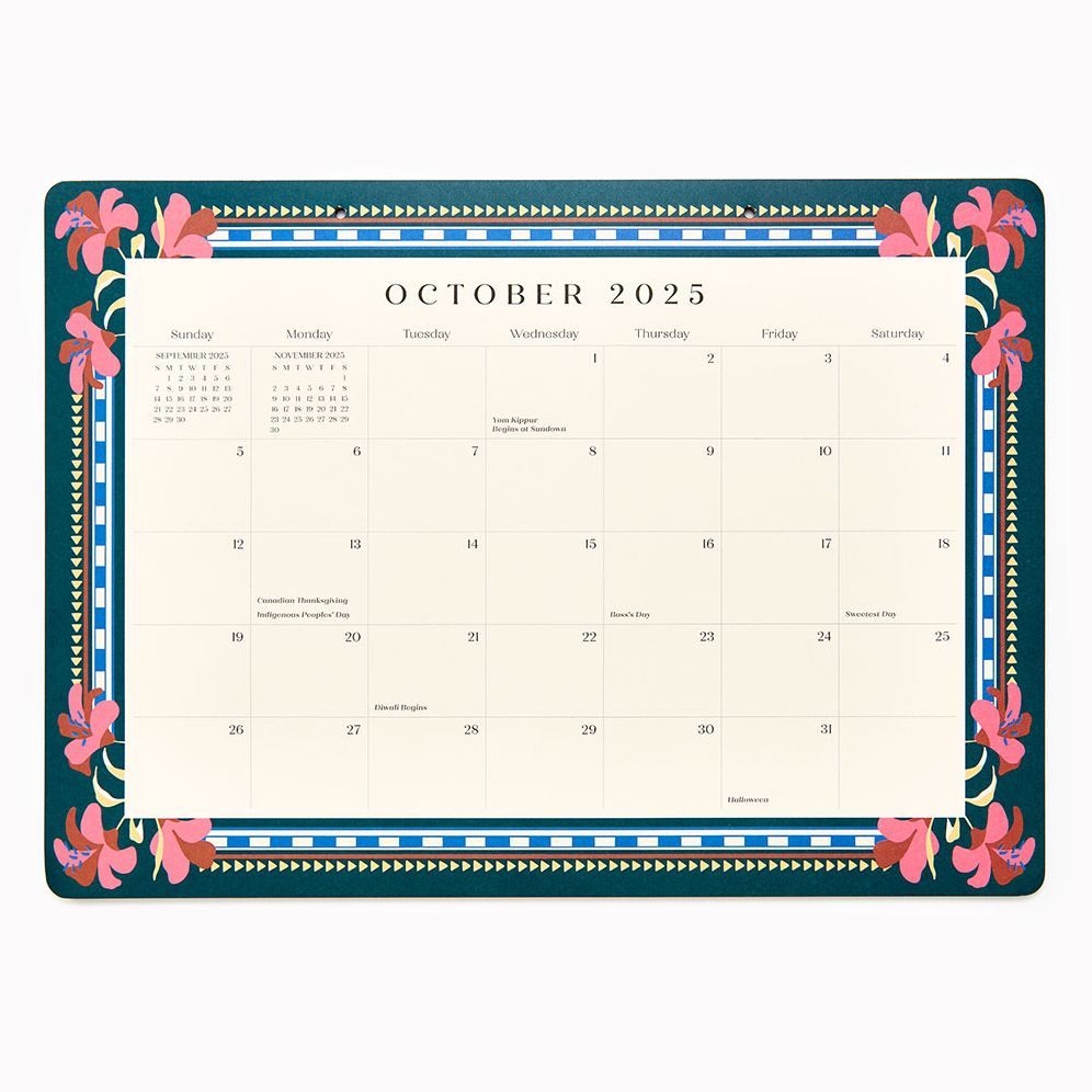2025-2026 Paper Source Creative Borders Desk Blotter - Image 3