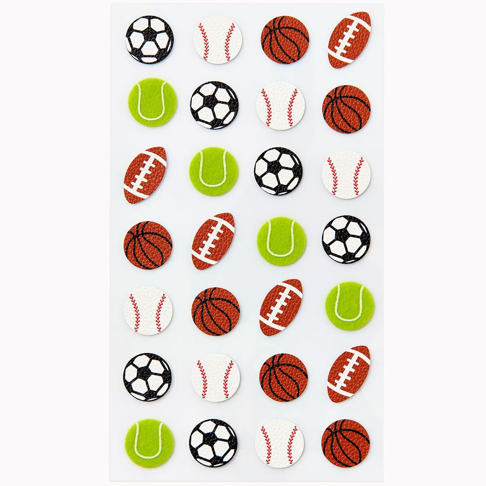 Alternative view of Sports Sticker Sheet