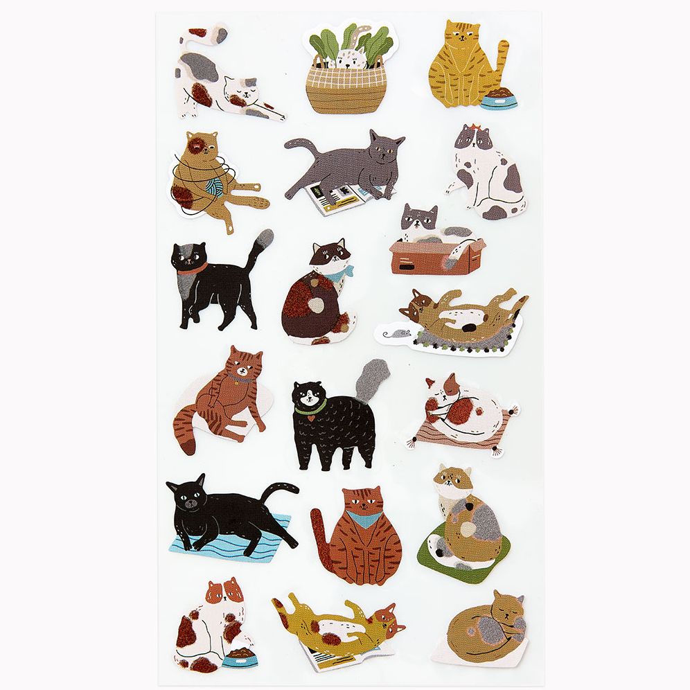 Alternative view of Cat Sticker Sheets