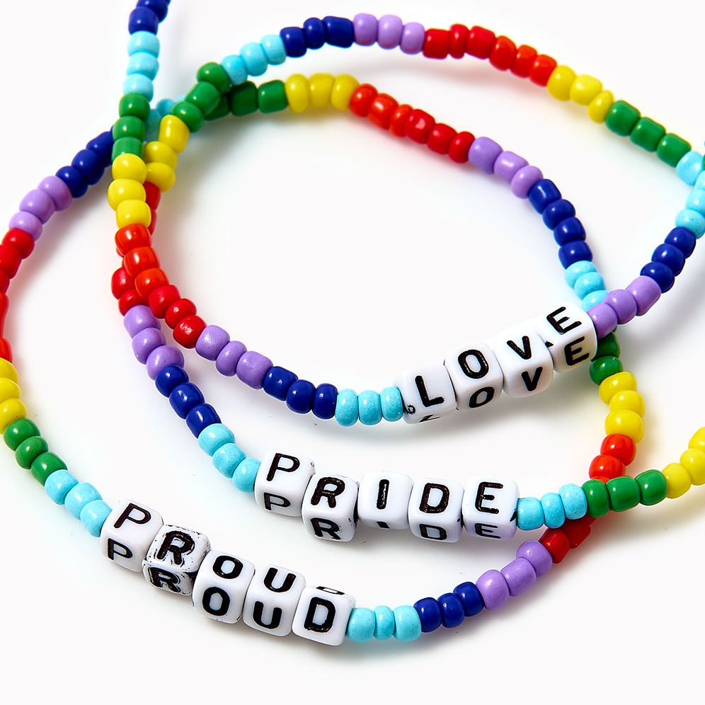 Alternative view of Beaded Rainbow Bracelet