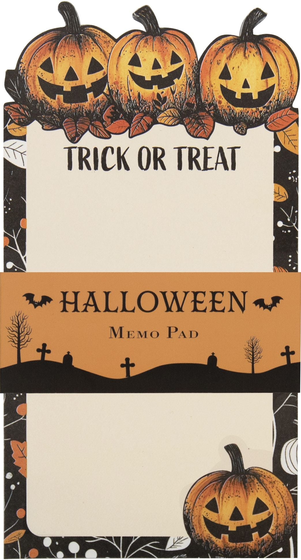 Alternative view of Trick or Treat Memo Pad