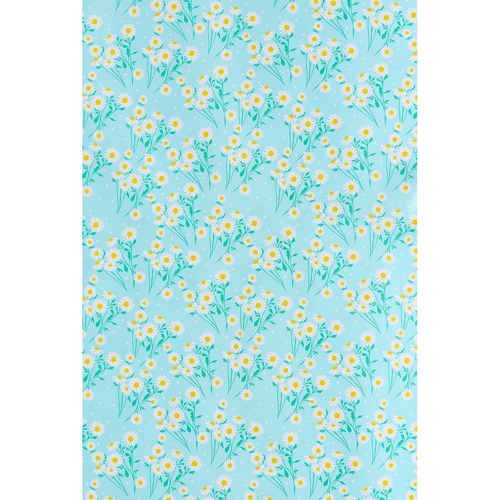 Alternative view of Daisies Continuous Roll Wrap