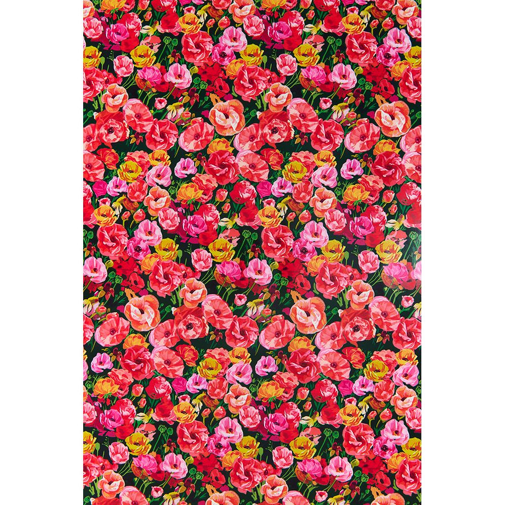 Alternative view of Poppies Continuous Roll Wrap