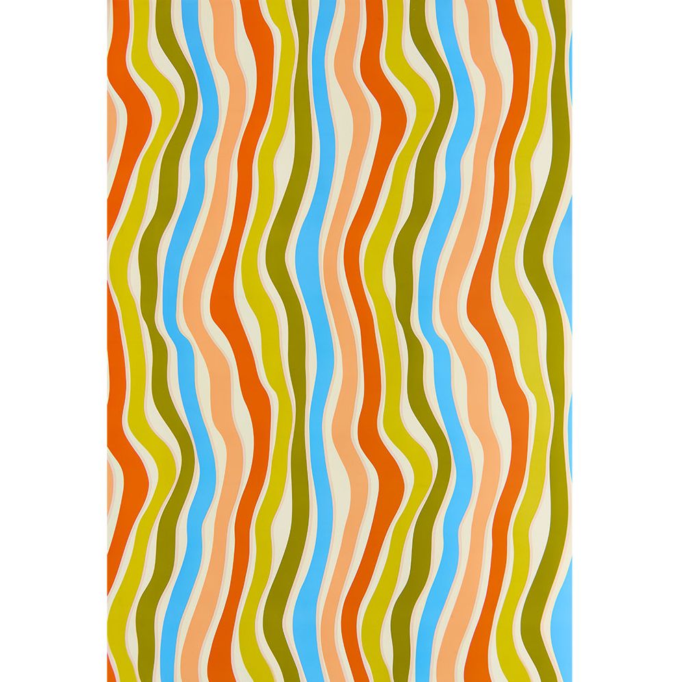 Alternative view of Wavy Stripes Continuous Roll Wrap