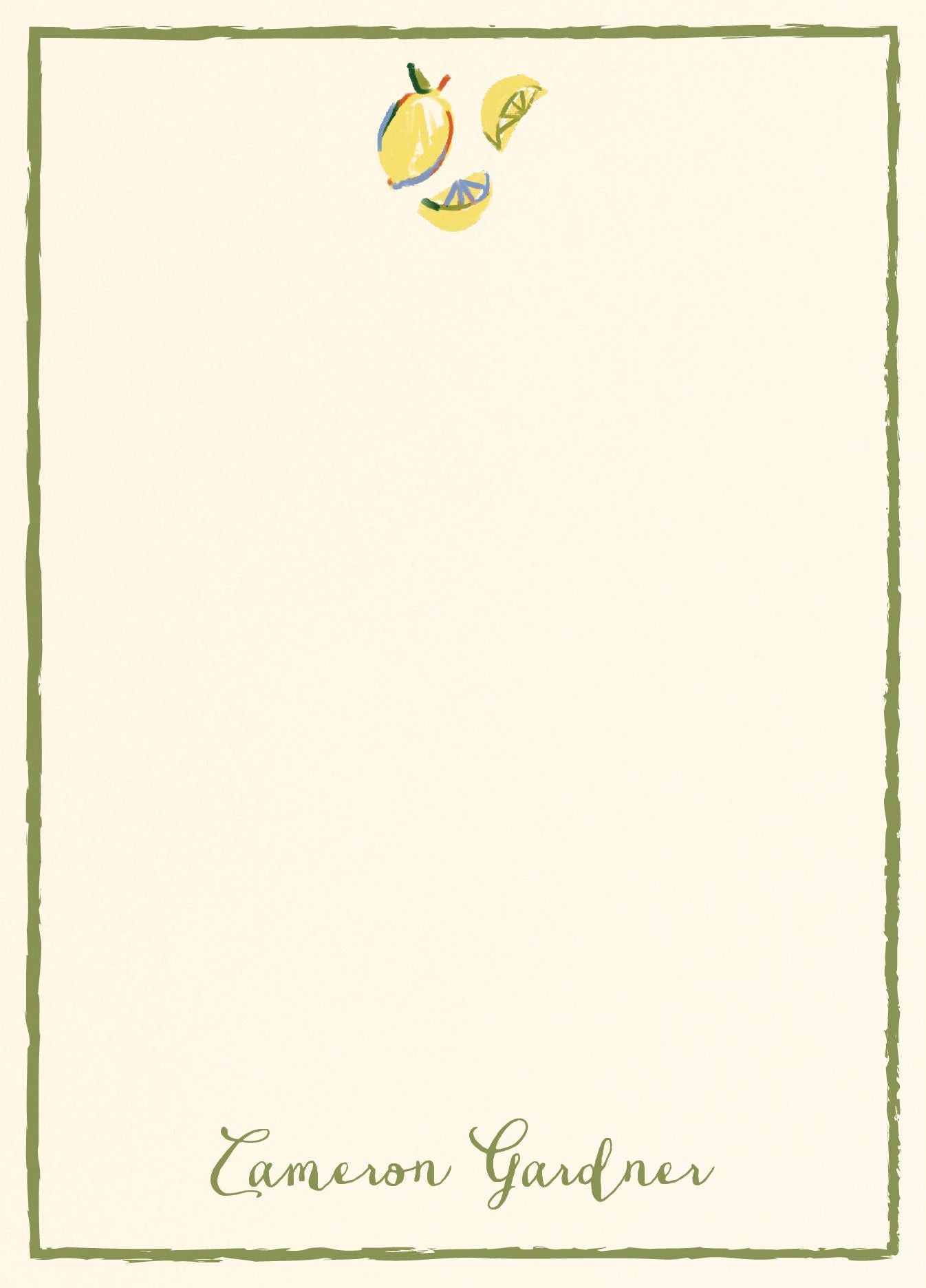 Alternative view of Picnic Stationery