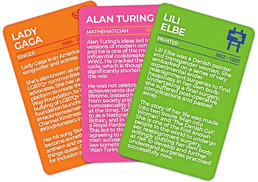 Alternative view of LGBTQ+ Icons Card Deck