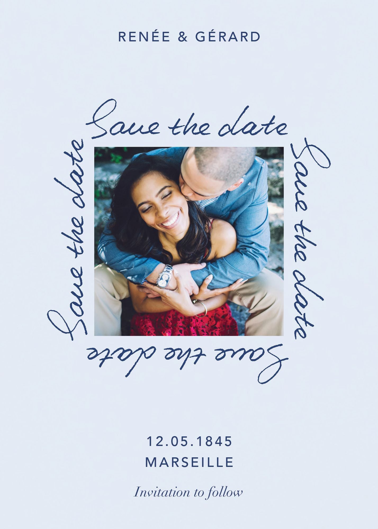 Alternative view of Eternal Loop Save the Date