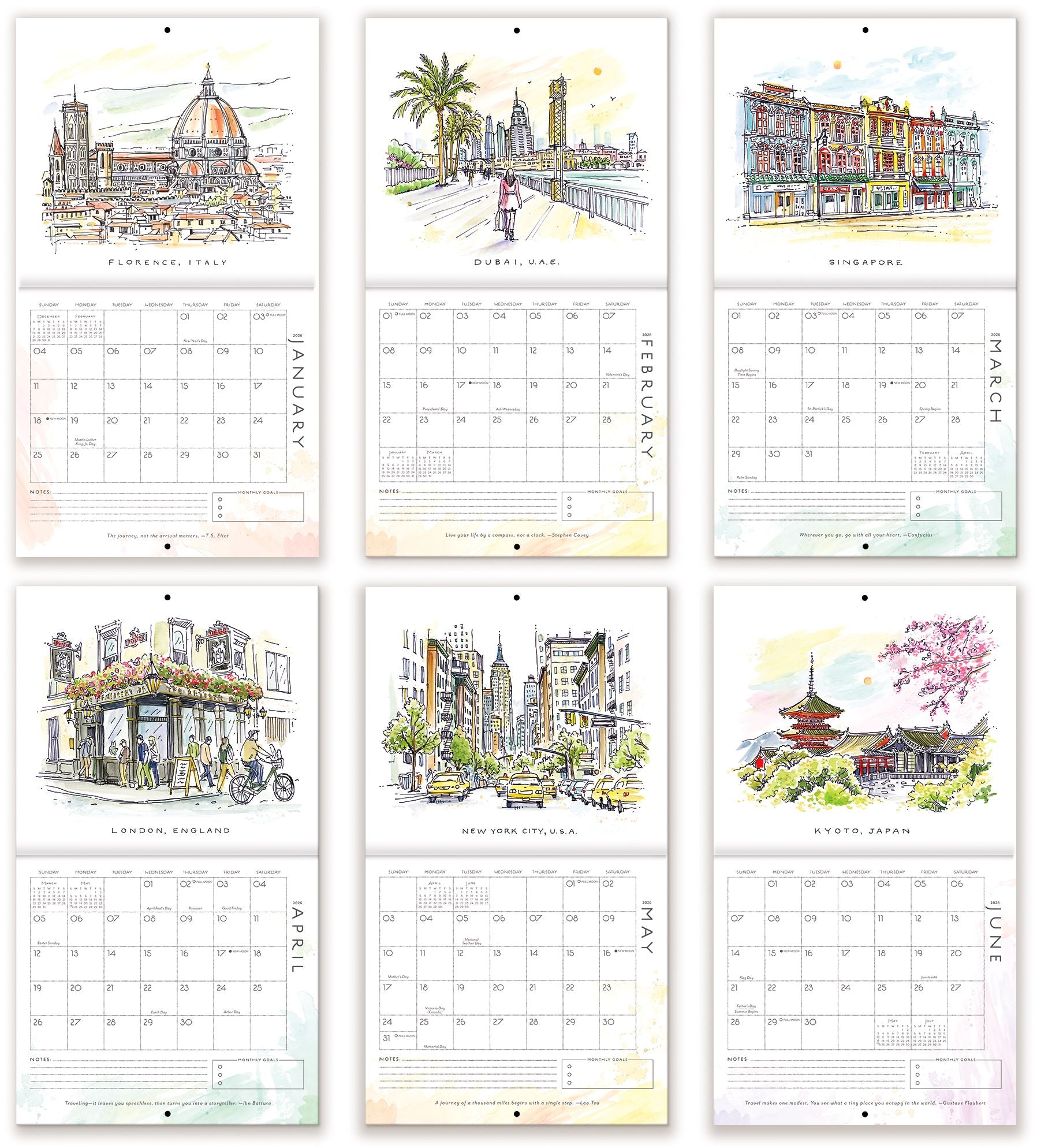 2026 Seedlings Elsewhere 12 Month Wall Calendar - Image 3