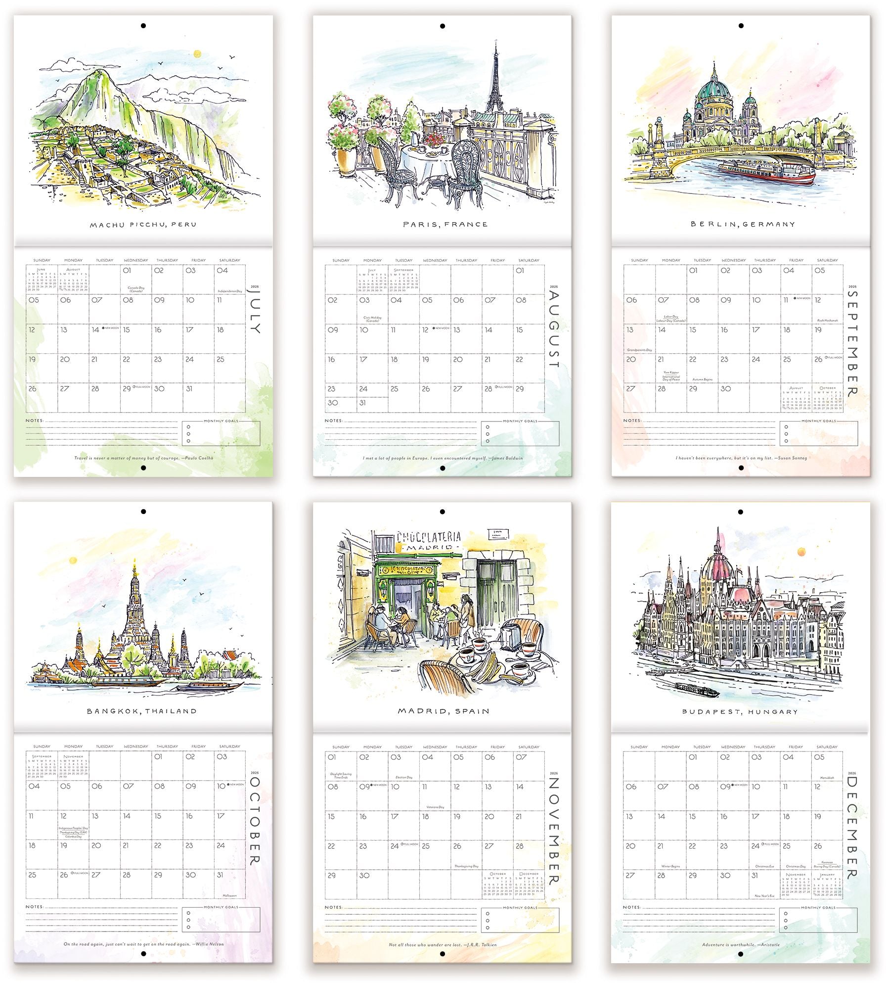 2026 Seedlings Elsewhere 12 Month Wall Calendar - Image 4