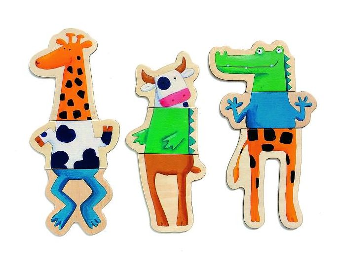 Wooden Magnets Crazy - Image 3