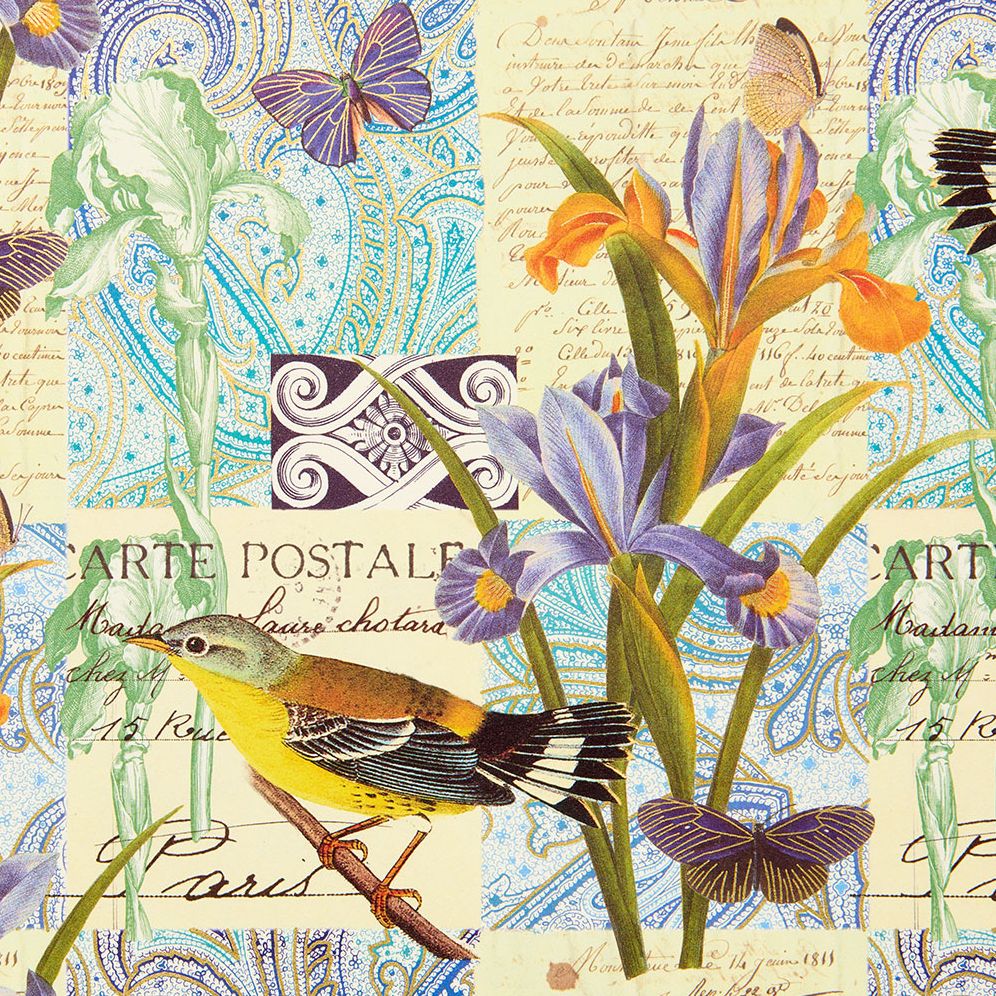 Alternative view of Bird and Flower Fine Paper