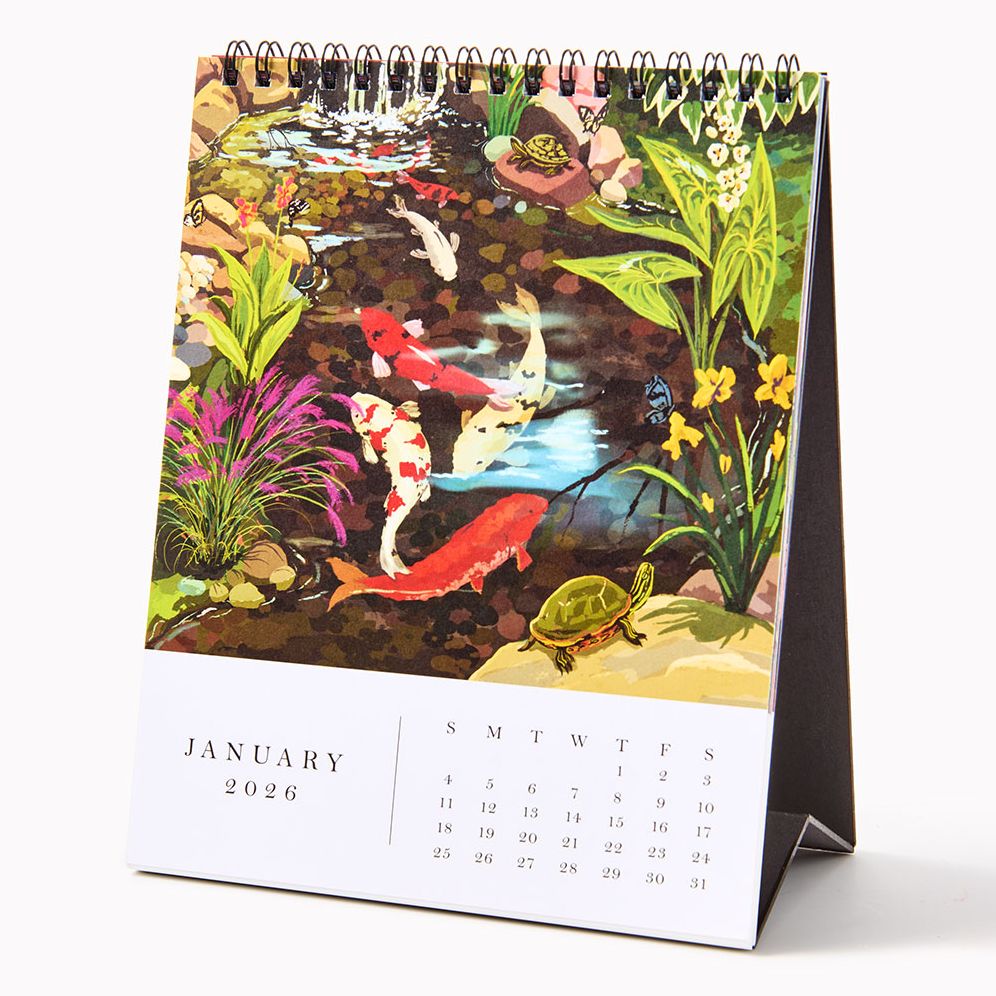2026 Paper Source Desk Art Easel Calendar - Image 3