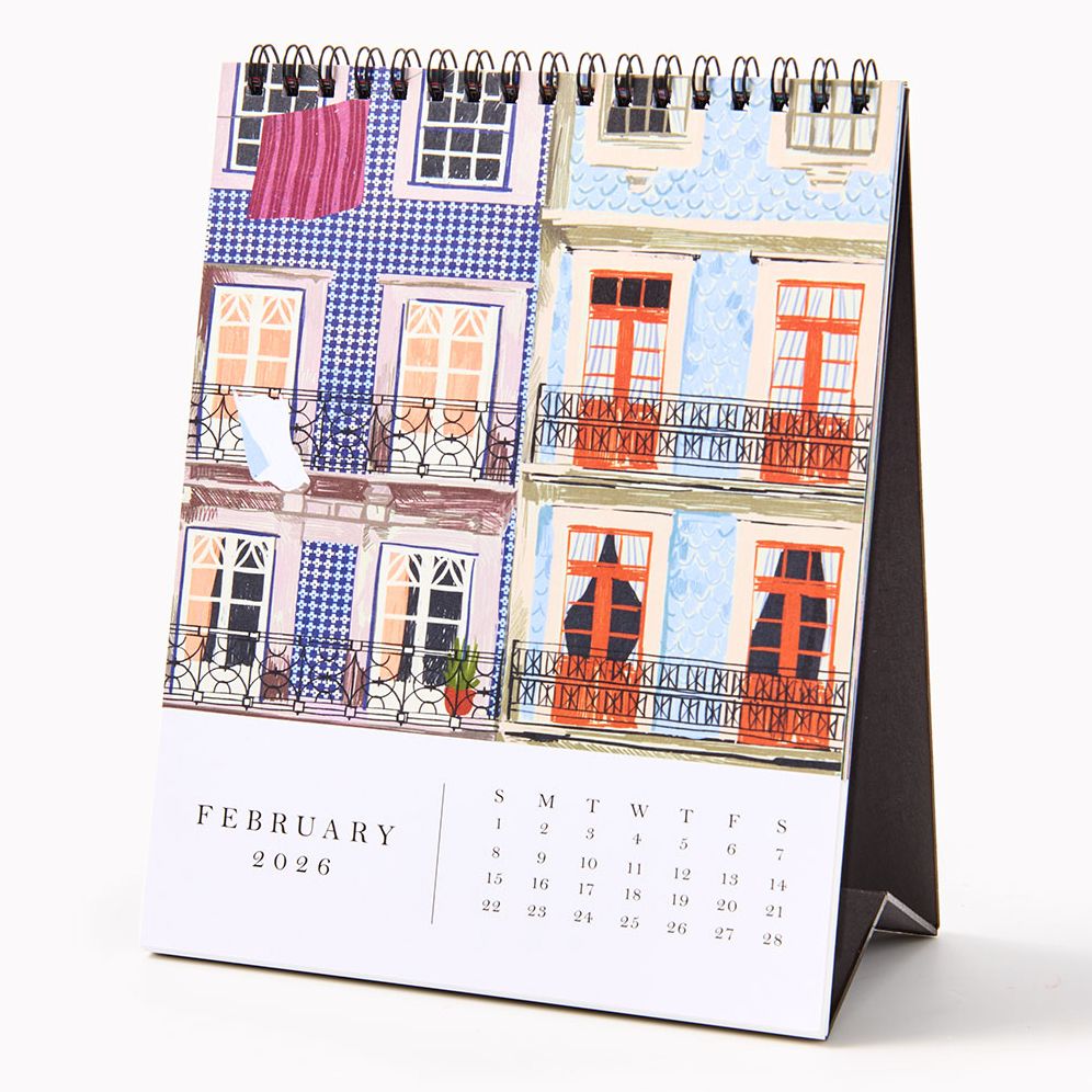 2026 Paper Source Desk Art Easel Calendar - Image 4