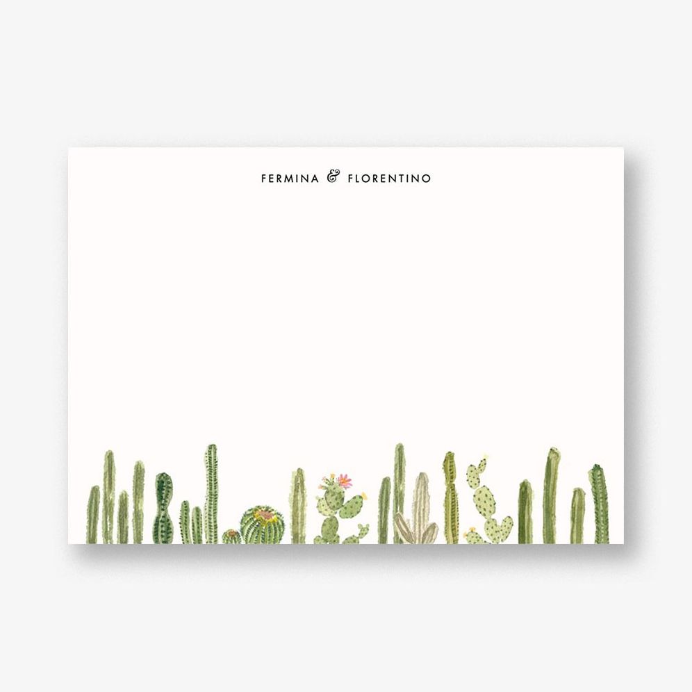 Sonora Stationery