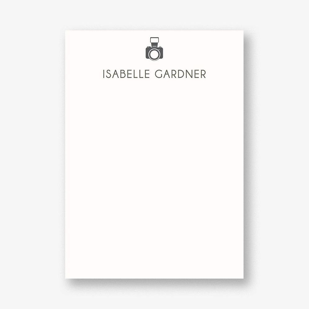 Camera Stationery