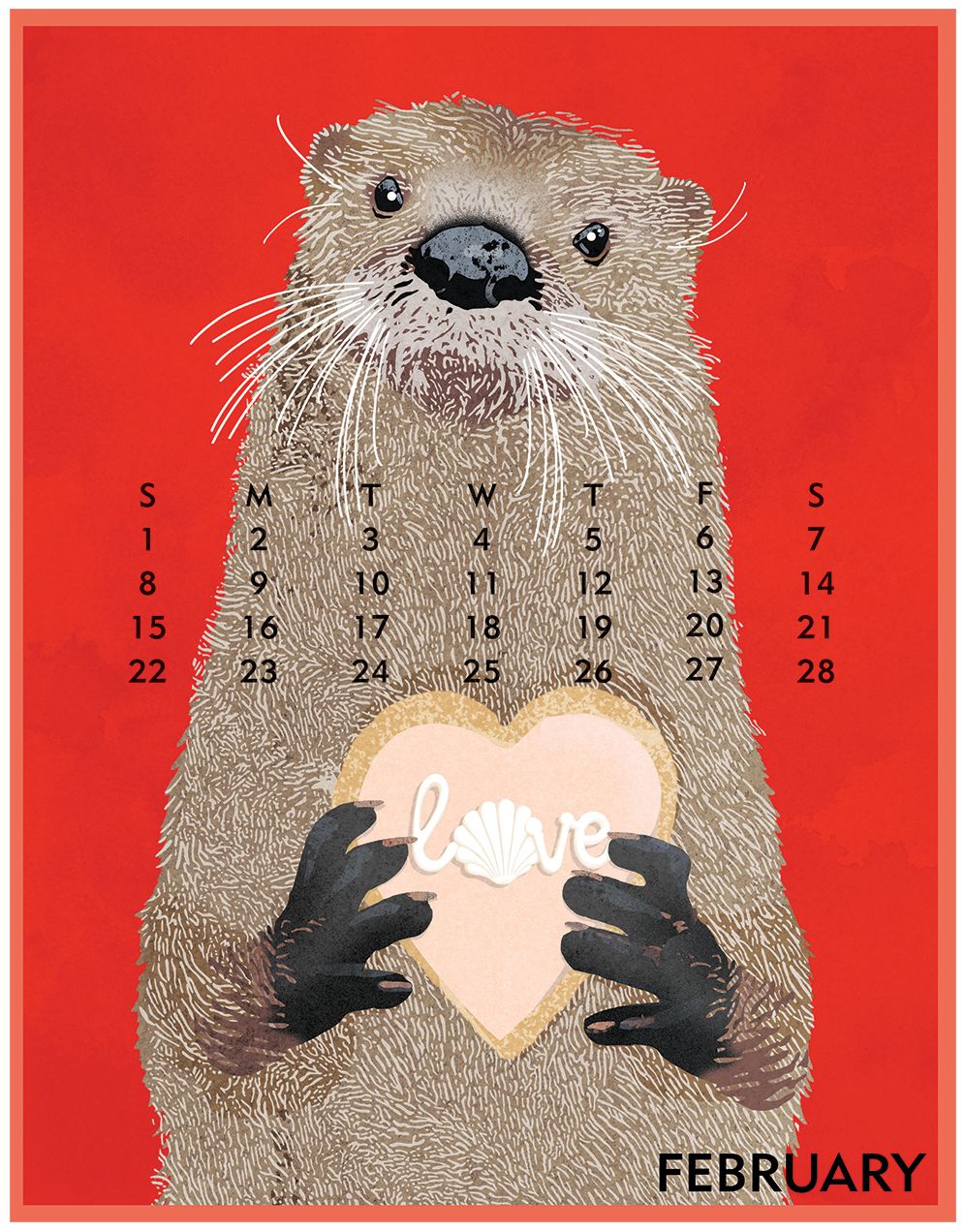 2026 Linnea Design Desktop Calendar - Image 3