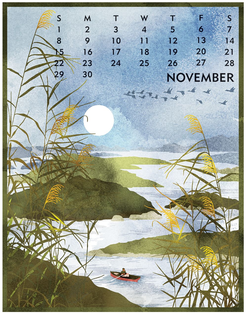 2026 Linnea Design Desktop Calendar - Image 5