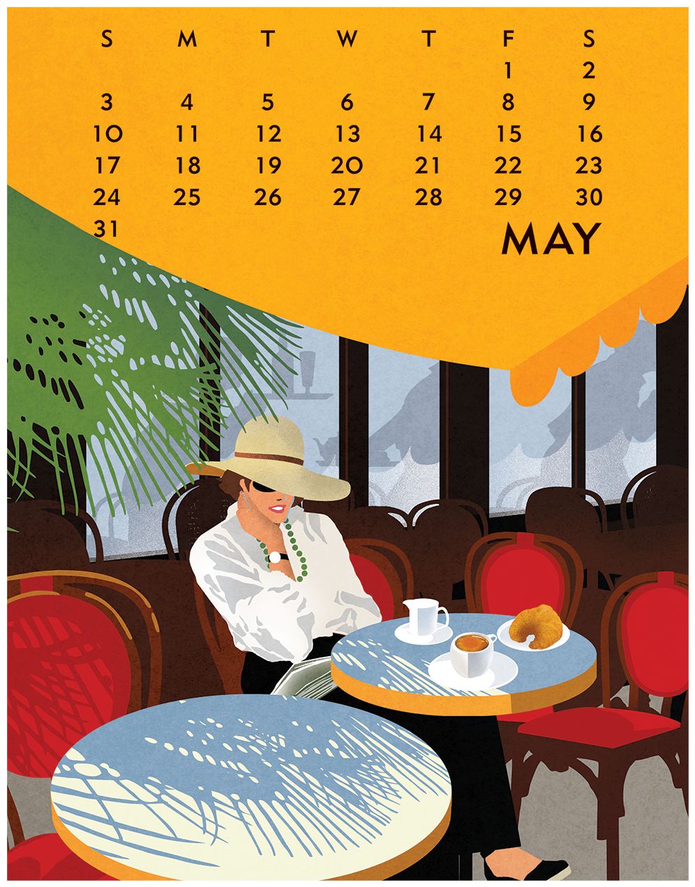 2026 Linnea Design Desktop Calendar - Image 8