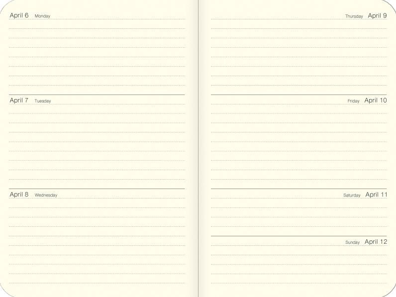 Alternative view of 2026 Entomology Weekly Planner