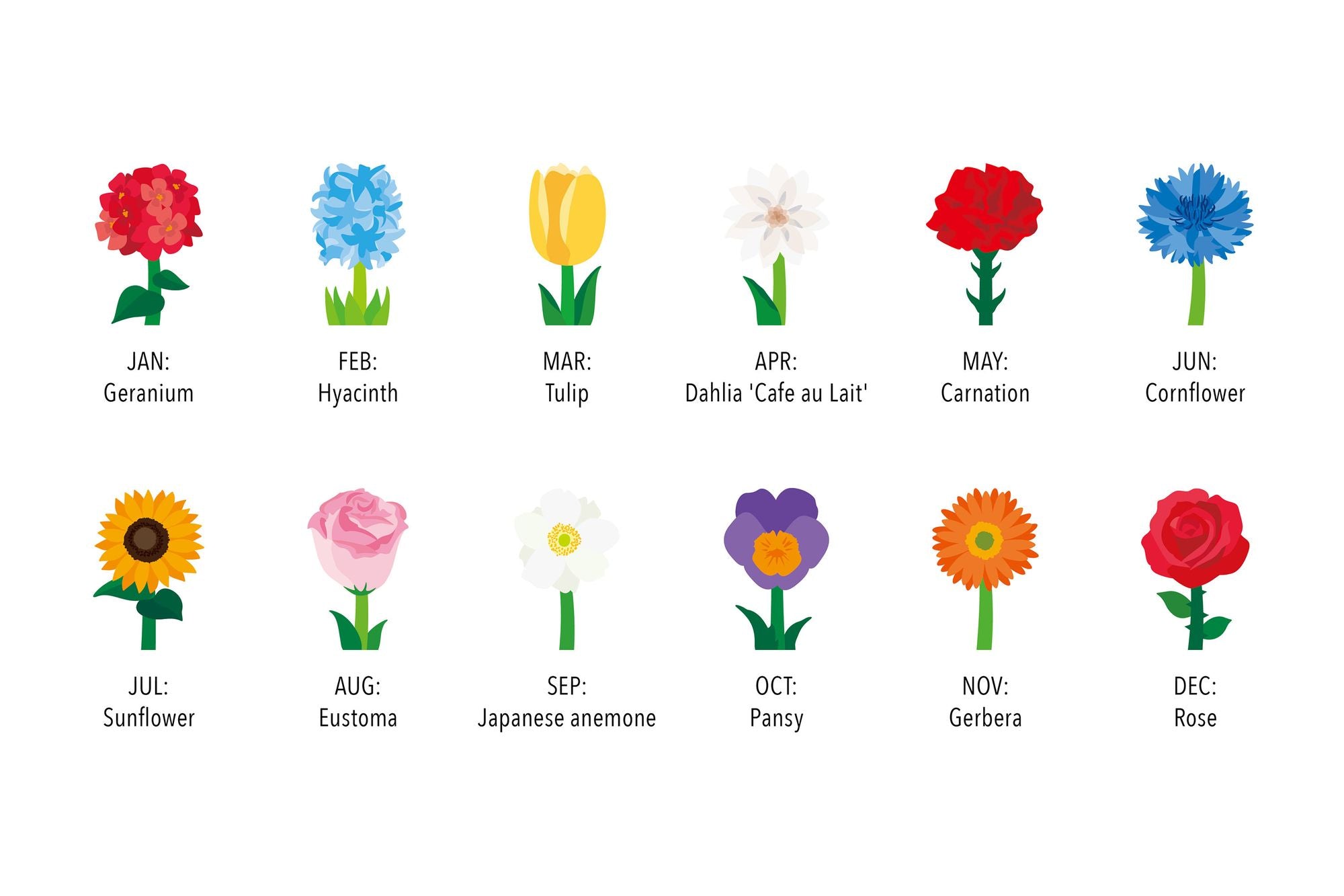 2026 Good Morning Calendar Flowers - Image 3
