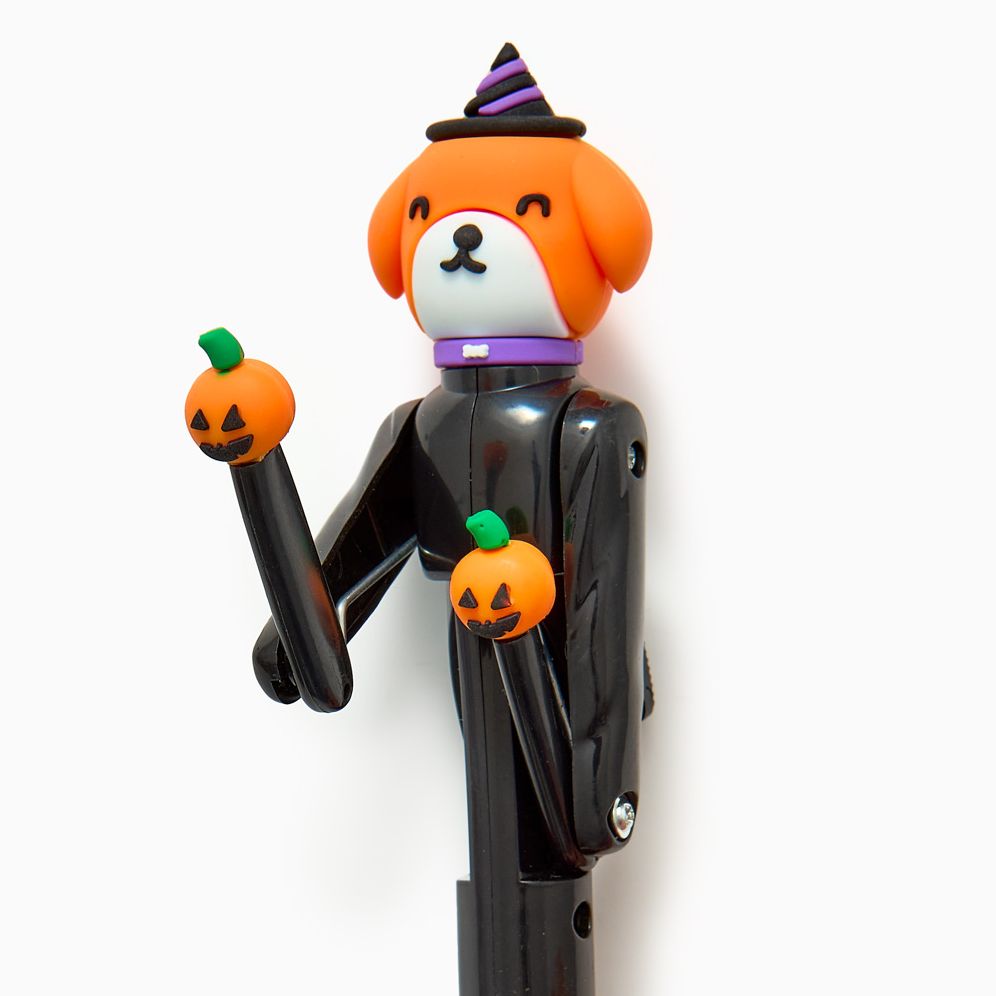 Alternative view of Witch Dog Halloween Punching Pen