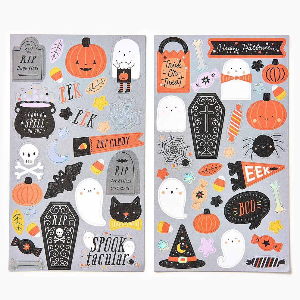 Alternative view of Classic Halloween Icon Sticker Sheet