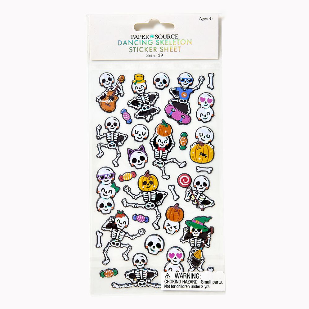 Dancing Skeleton Sticker Sheet - Image 3