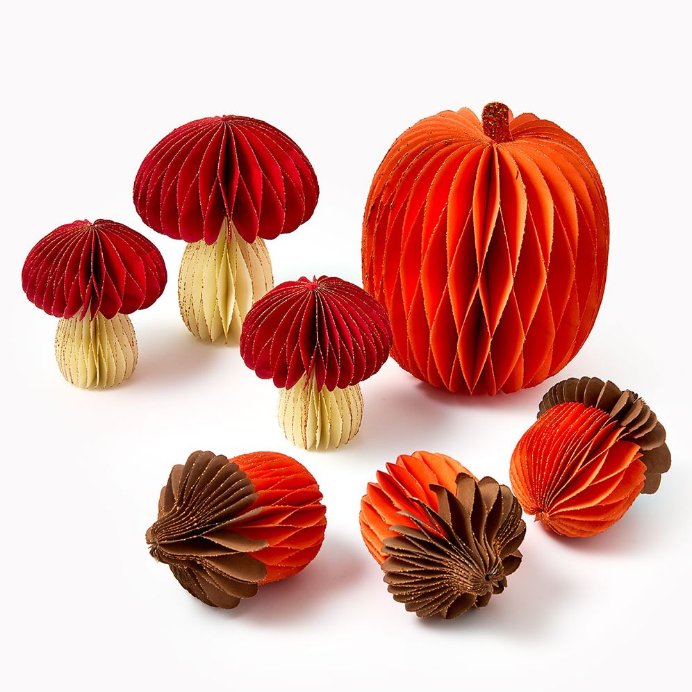 Alternative view of Harvest Honeycomb Set of 7