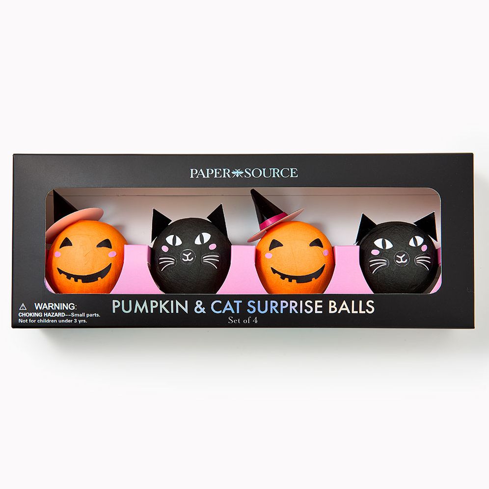 Alternative view of Halloween Cat and Pumpkin Surprise Balls