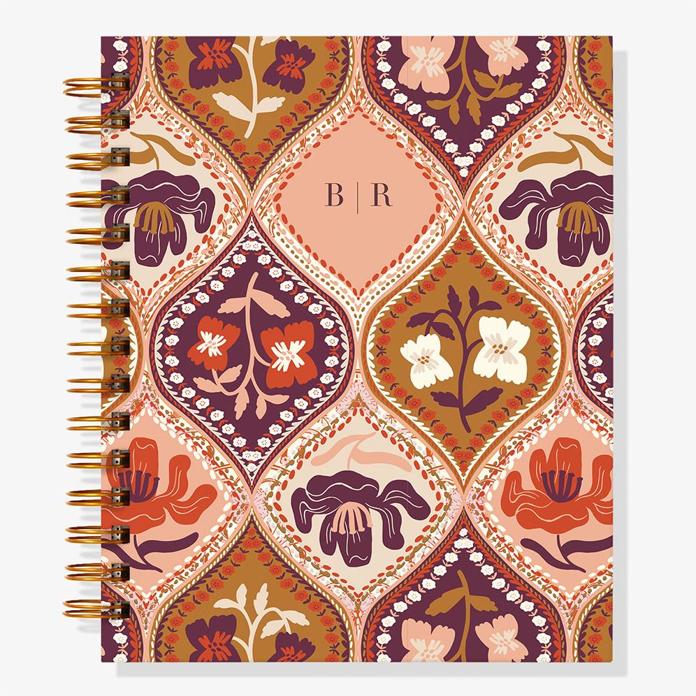 Alternative view of 12-Month Paisley Diamonds Custom Planner