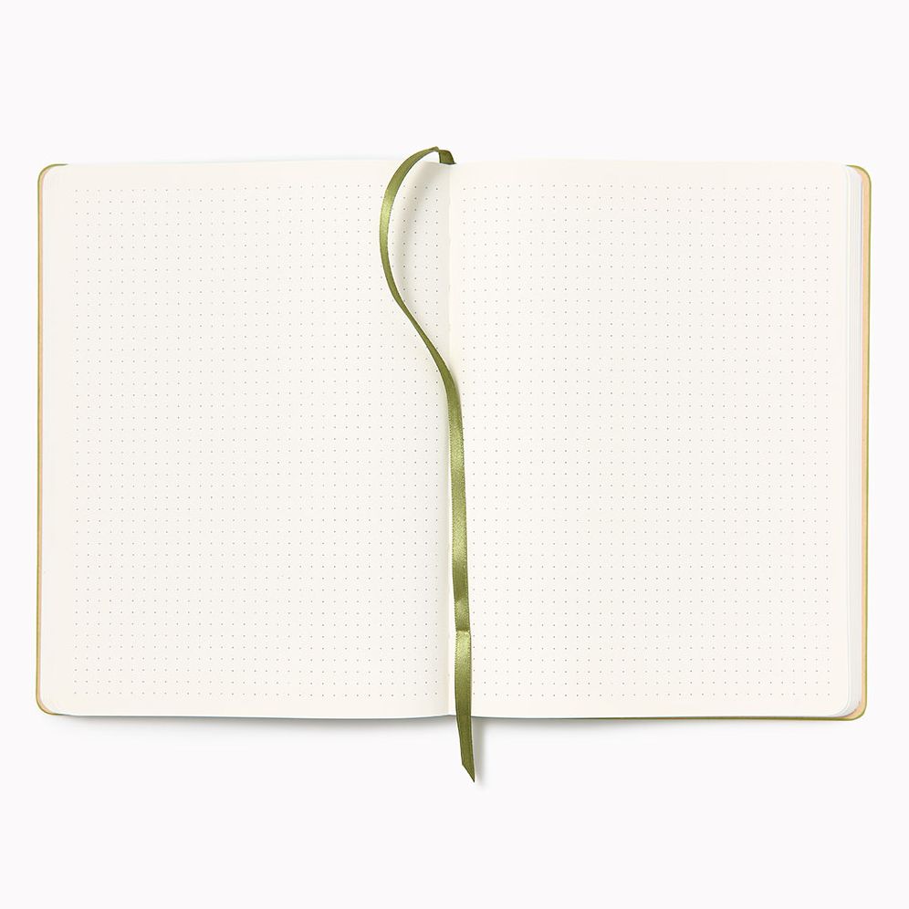 Alternative view of Paper Wasp Large Olive Dotted Journal