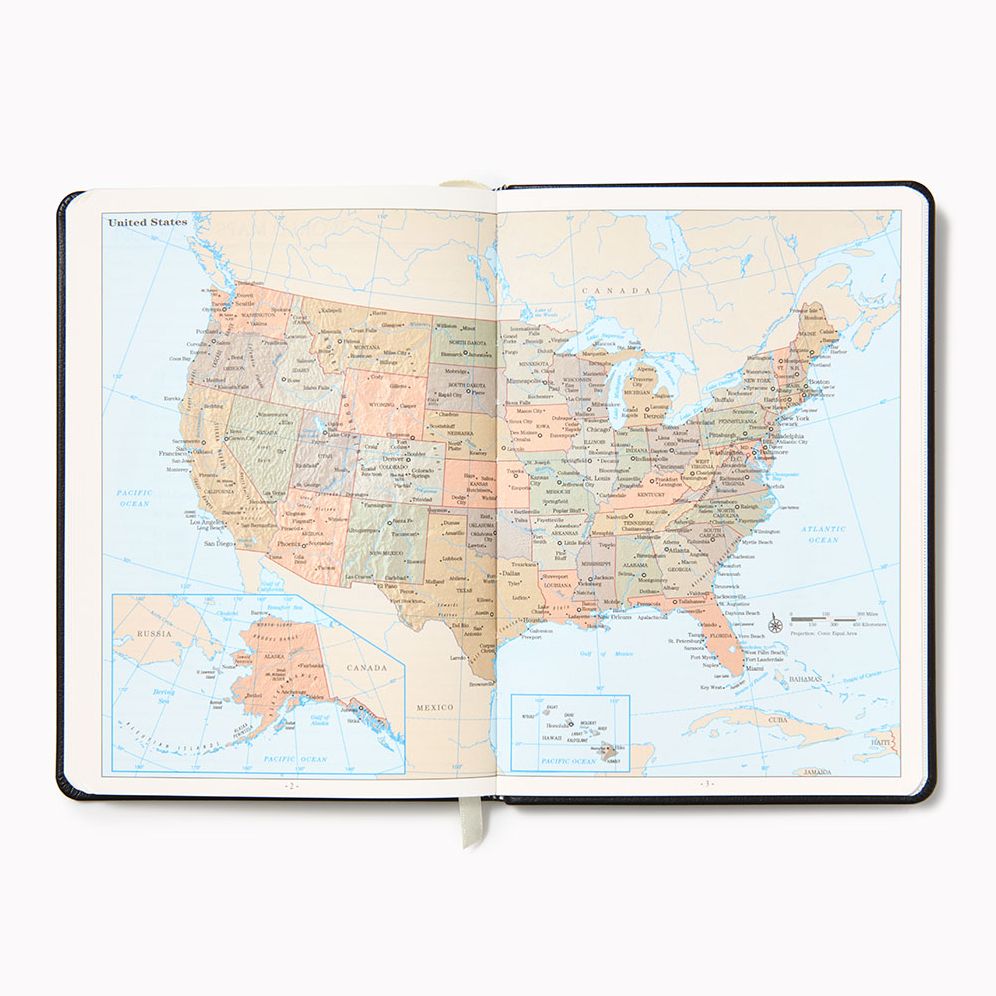 2026 Paper Source Weekly Desk Planner Black - Image 5