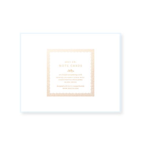 Alternative view of TYOU Thank You Hydrangea Notecards S/8
