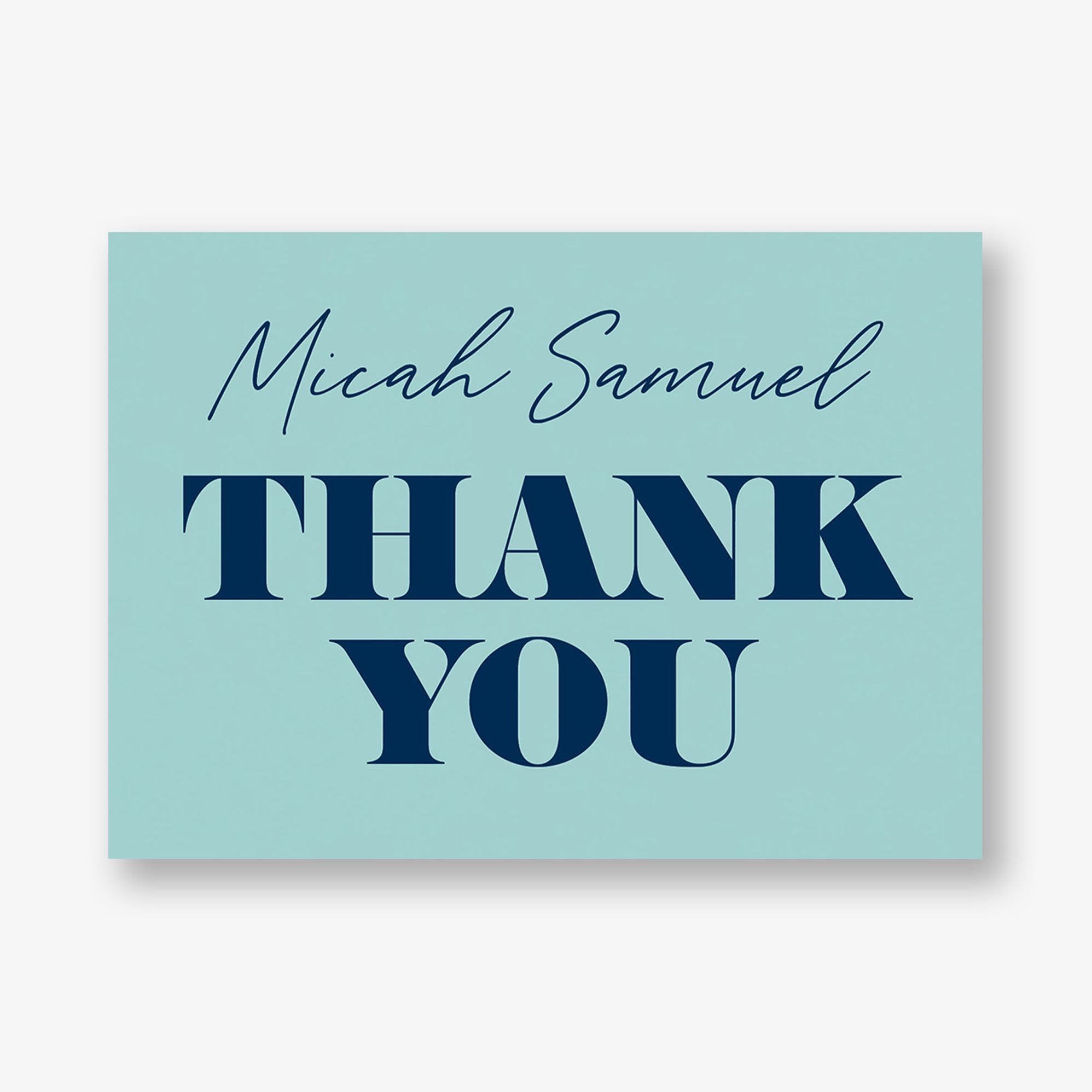 Bold Type Bar Mitzvah Stationery