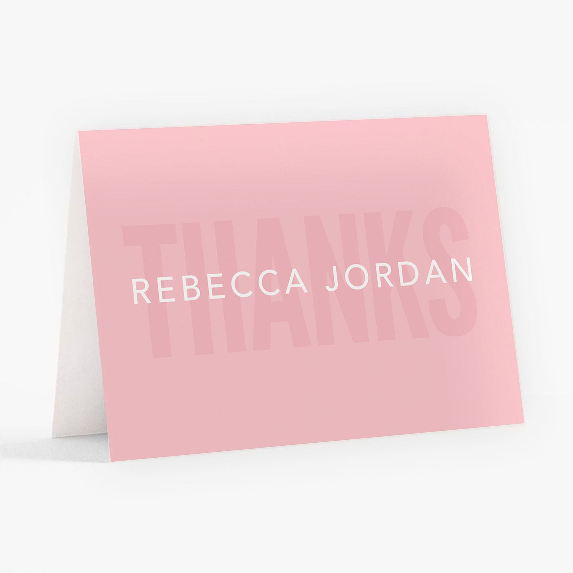 Stacked Type Bat Mitzvah Stationery - Image 4