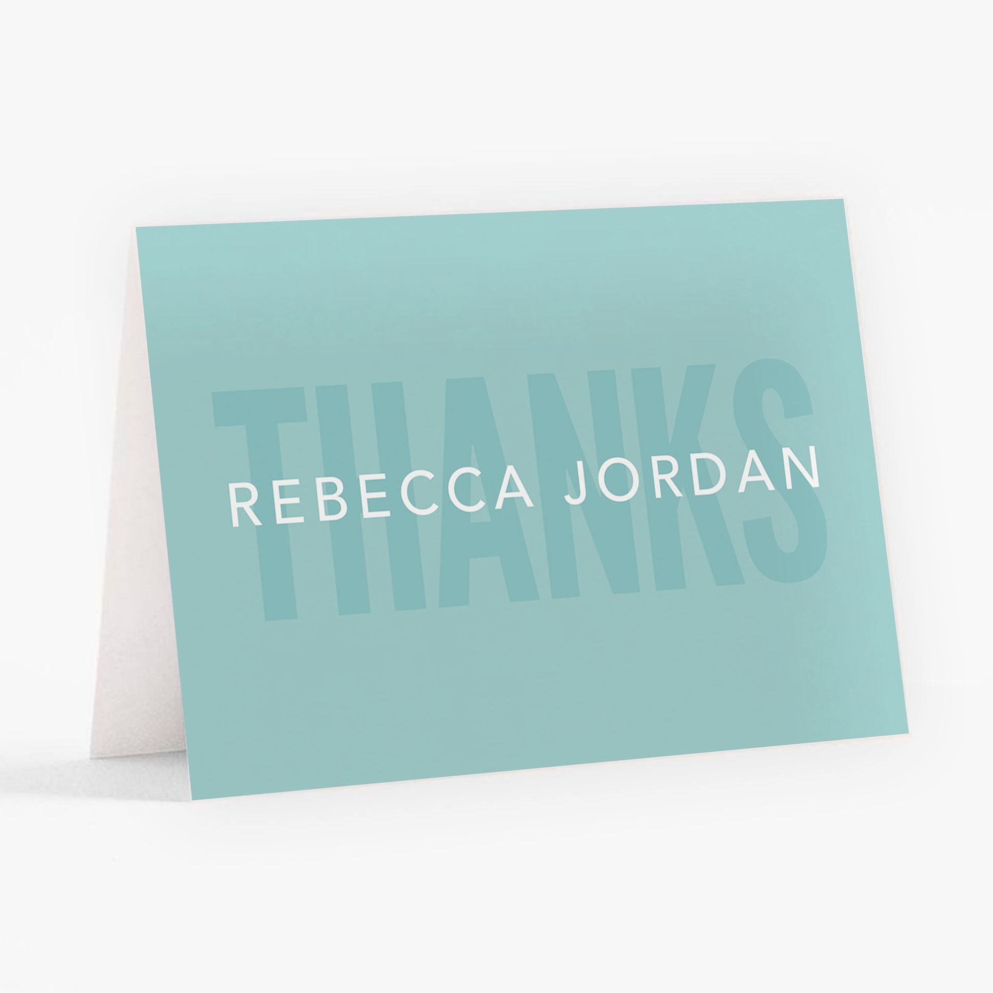 Stacked Type Bat Mitzvah Stationery - Image 8