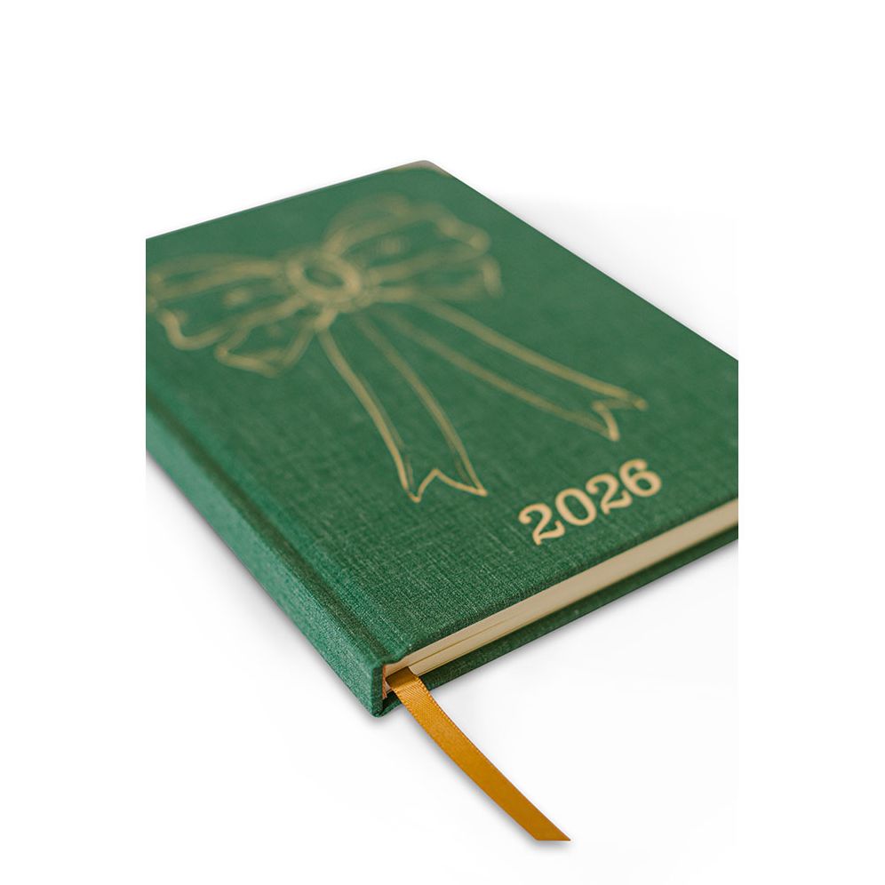 2026 Foil Bow 12-Month Medium Bound Planner - Image 2