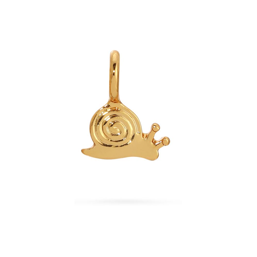 Alternative view of Charm Garden - Snail Charm