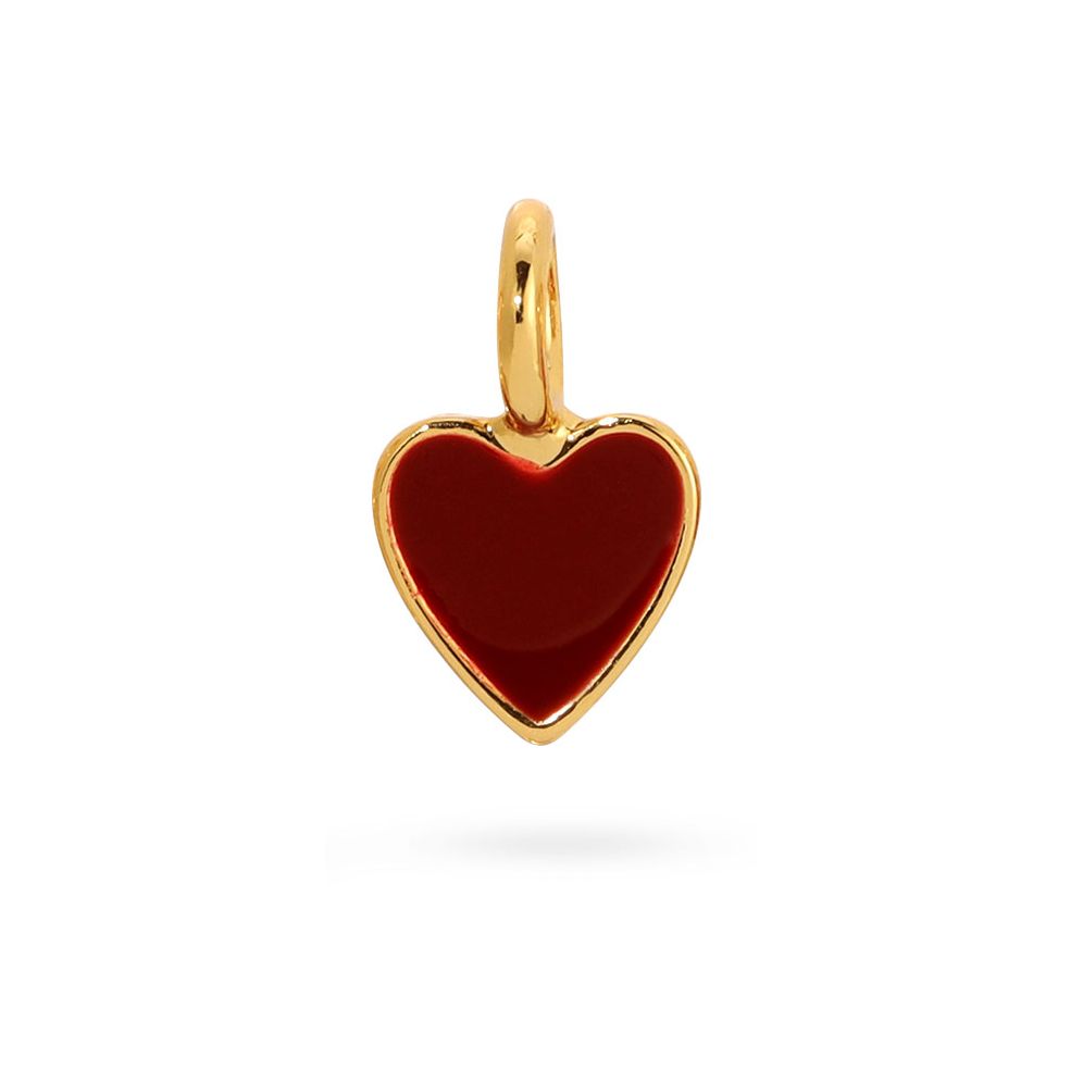 Alternative view of Charm Garden -Red Enamel Heart Charm