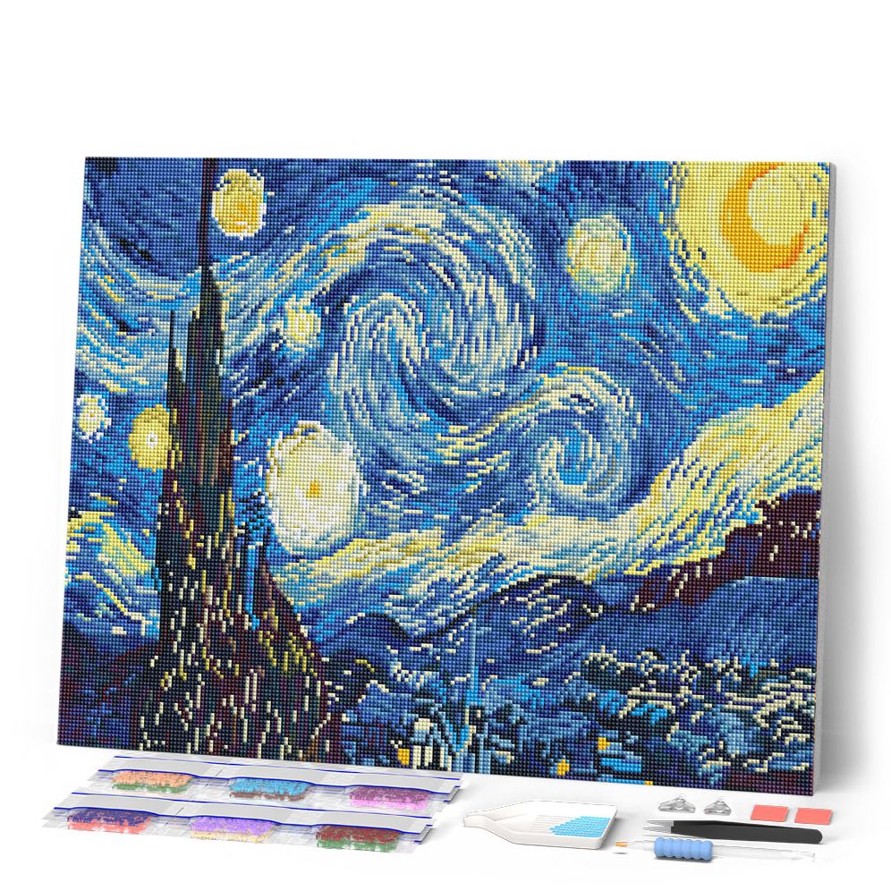 Alternative view of Starry Night 16x20 Diamond Art Kit
