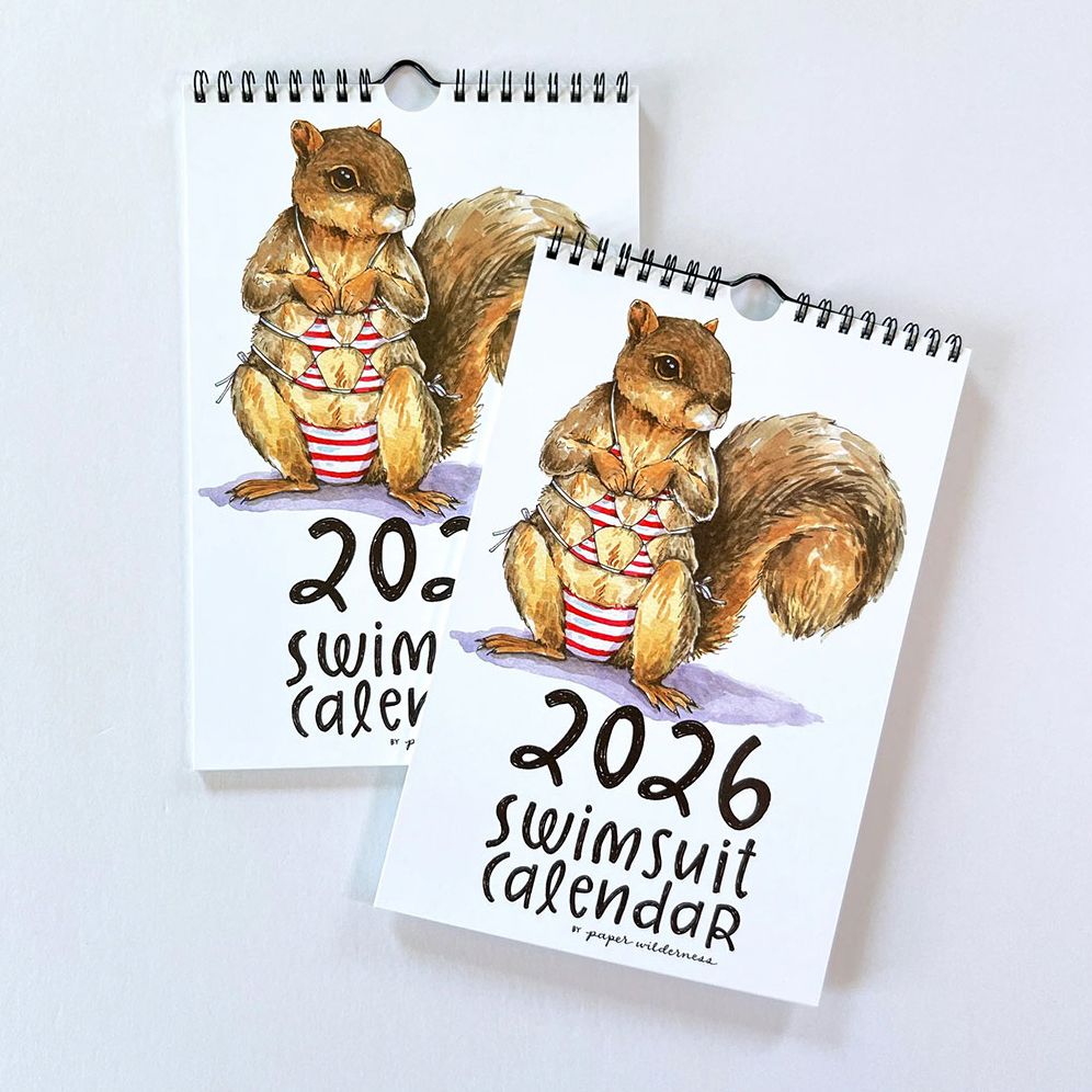 Alternative view of 2026 Swimsuit Calendar by Paper Wilderness