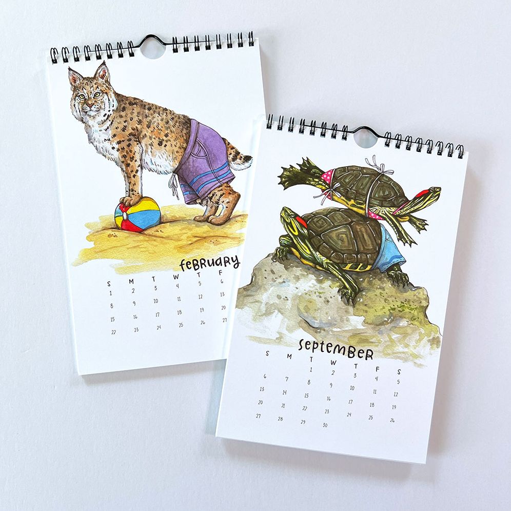2026 Swimsuit Calendar by Paper Wilderness - Image 4