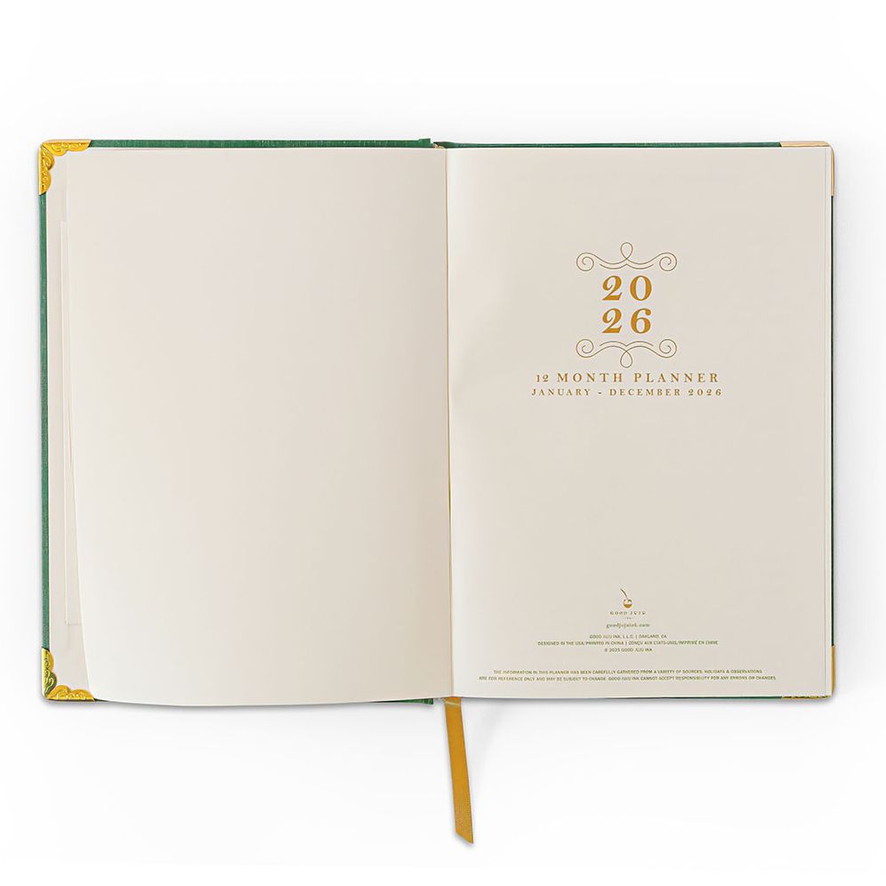 2026 Foil Bow 12-Month Medium Bound Planner - Image 7