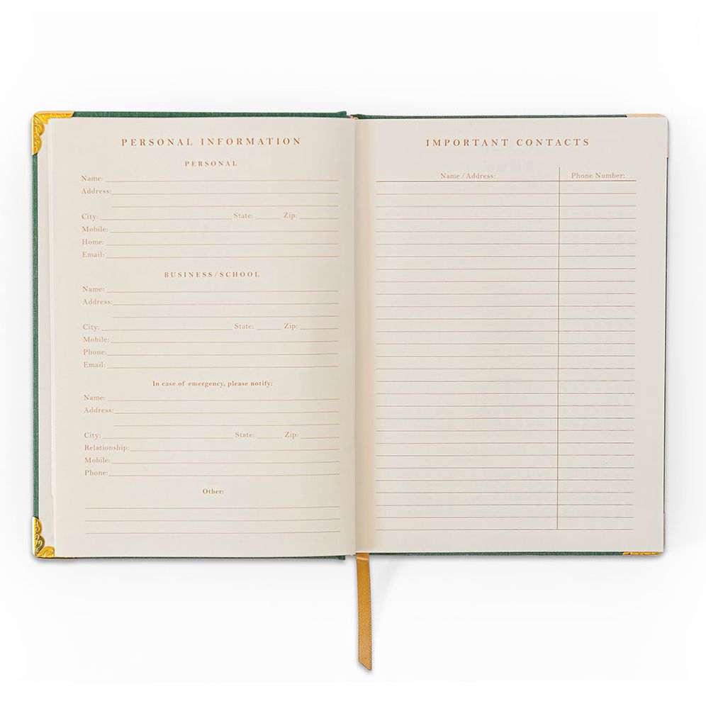 2026 Foil Bow 12-Month Medium Bound Planner - Image 8